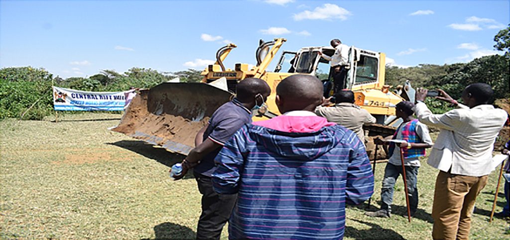 construction of ilkamaniki earth dam in narok