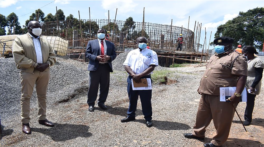 dr tuimur inspects ongoing water projects in trans nzoia and nandi counties